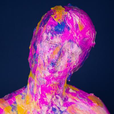 Birgit Moertl Bodyart Magenta Photo Birgit Moertl