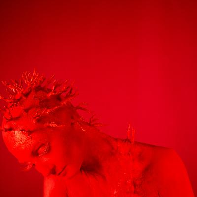 Birgit Moertl Bodyart Sfx Red Coral3 Photo Birgit Moertl