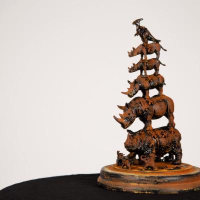 Birgit Moertl Sculpture Bremer Stadtmusikannten Photo Birgit Moertl