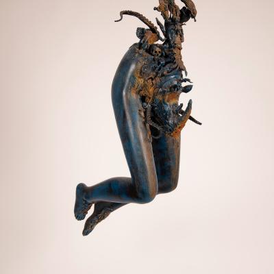 Birgit Moertl Sculpture Rouiller Rhinoceros Photo Birgit Moertl