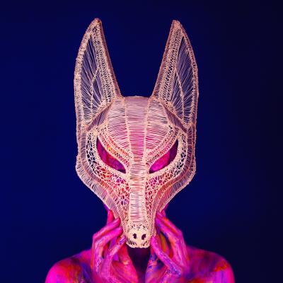 Birgit Moertl Bodyart Mask Anubis Photo Birgit Moertl