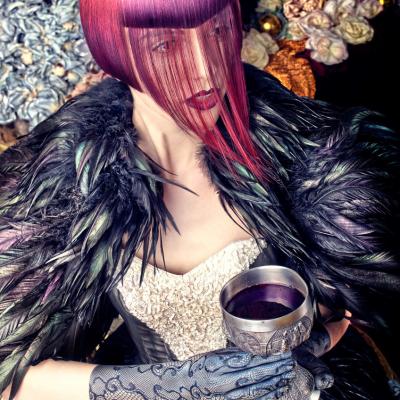 Birgit Moertl Bodyart Setdesign Hair Lepschi Photo Dokupil