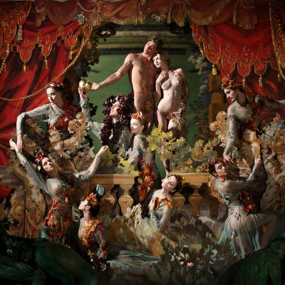 Birgit Moertl Bodyart Sfx Adam Eve Life Ball 2014 Photo Inge Prader