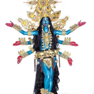 Birgit Moertl Bodyart Sfx Costume Kali Life Ball 2013 Photo Markus Morianz