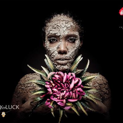 Birgit Moertl Bodyart Sfx Desertflower Photo Oliver Gast