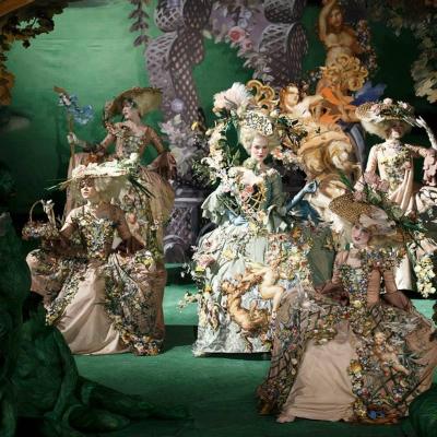 Birgit Moertl Bodyart Sfx Gardenparty Life Ball 2014 Photo Prader