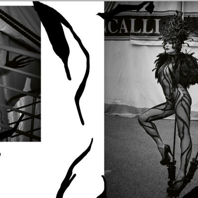 Birgit Moertl Bodyart Sfx Headpiece Medusa Circus Life Ball 2019 Photo Morianz Malerbi