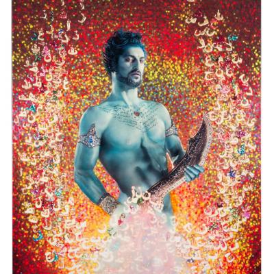 Birgit Moertl Bodyart Sfx Life Ball 1001 Nights Photo Pierre Et Gilles