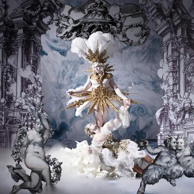 Birgit Moertl Bodyart Sfx Life Ball 2014 Photo Inge Prader