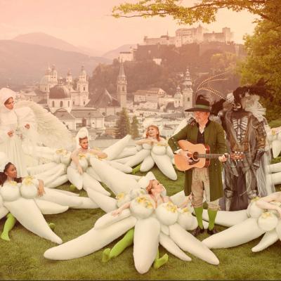 Birgit Moertl Bodyart Sfx Life Ball 2018 Sound Of Music Edelweiss Photo Markus Morianz