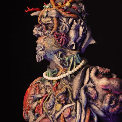 Birgit Moertl Bodyart Sfx Mould Life Ball 2009 Archimboldo Photo Birgit Moertl