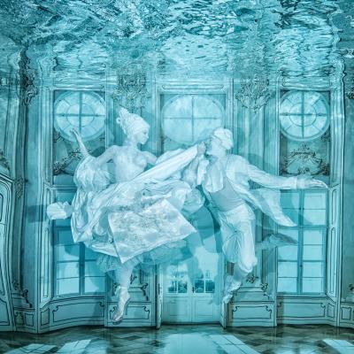 Birgit Moertl Costume Bodyart Headpiece Underwater Porcelain Photo Aigner