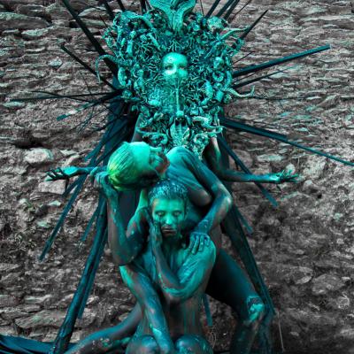 Birgit Moertl Installation Mask Bodyart Wbf Photo Birgit Moertl