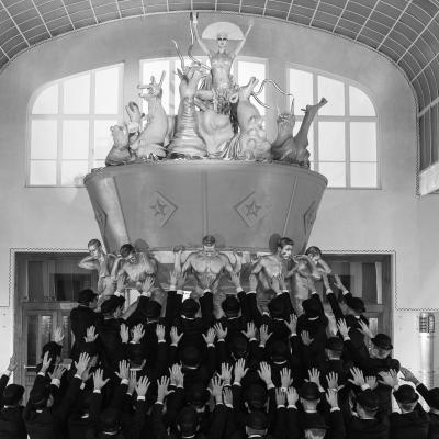 Birgit Moertl Metropolis Dragon Sculpture Bodyart Sfx Metropolis Life Ball 2017 Photo Markus Morianz