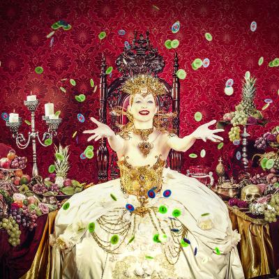 Birgit Moertl Bodyart Costume Setdesign Model Muse Client Casinos Austria Photo Bildsymphonie Kniepeis