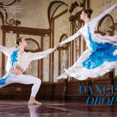 Birgit Moertl Bodyart Fabricpainting Advertisment Magazin Wien Live Photo Wien Live