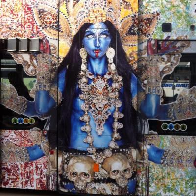 Birgit Moertl Bodyart Sfx Advertisment Bim Model Lamuse Life Ball 2015 Gold Photo Life Ball