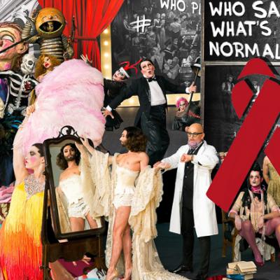 Birgit Moertl Bodyart Sfx Advertisment Life Ball 2017 Photo Life Ball