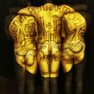 Birgit Moertl Bodyart Wiener Philharmoniker For Client Goldco Photo Birgit Moertl