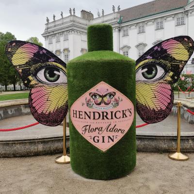 Birgit Moertl Setconstruction Big Bottle For Client Hendricks Revolvers Photo Birgit Moertl