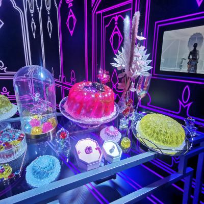 Birgit Moertl Setconstruction Jellycakes With Rezac Company For Swarovski Photo Birgit Moertl