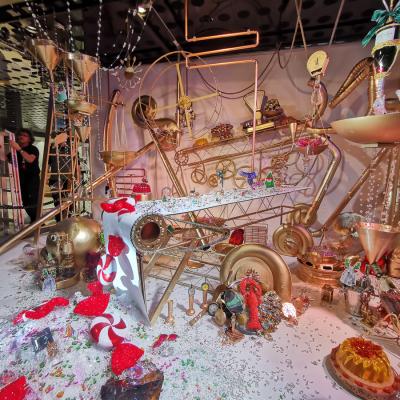 Birgit Moertl Setconstruction Stage Vienna With Rezac Company For Swarovski Photo Birgit Moertl